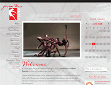 Tablet Screenshot of fusiondanceonline.com